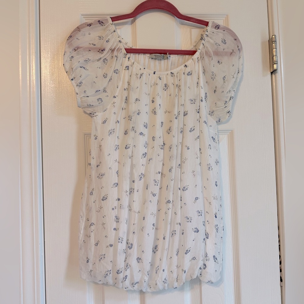 TENDENZE 100% Silk Women's Blouse Size S - Made in Italy